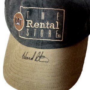 Nascar Signed Ward Burton CAT racing The rental store vintage Autograph VTG